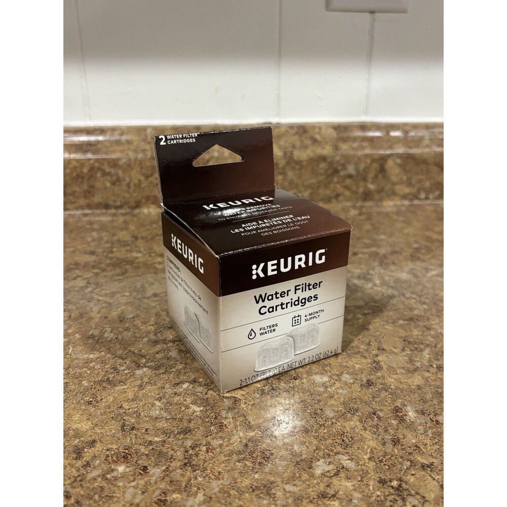 Keurig Water Filter Cartridges (2-pack) for Keurig K-Cup Coffee Makers